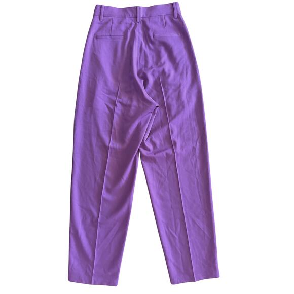 NWT Ambush Pleated Wool Tapered Pants Pink/Purple Size 2 (US 6) Retail $885 - Picture 3 of 8